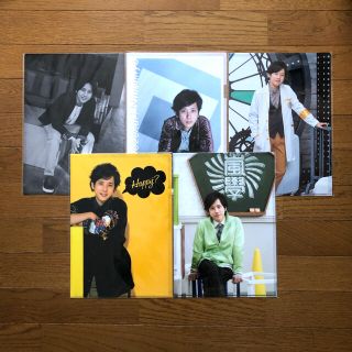 アラシ(嵐)の【定価以下】嵐 二宮和也 クリアファイル5点セット(アイドルグッズ)