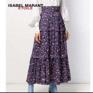 イザベルマラン(Isabel Marant)のドラミコ様　イザベルマラン　フラワースカート　サイズ36(ロングスカート)
