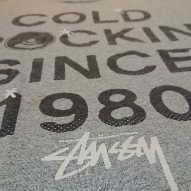 STUSSY(ステューシー)のSTUSSY Tシャツ グレー XL メンズのトップス(Tシャツ/カットソー(半袖/袖なし))の商品写真