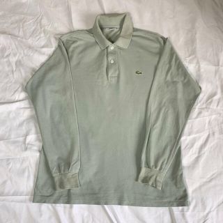 ラコステ(LACOSTE)のLACOSTE 長袖ポロシャツ　グリーン(ポロシャツ)