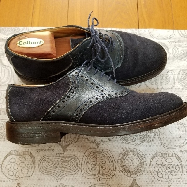 Trickers(トリッカーズ)の【H様専用】TRICKER'S/トリッカーズ　サドルシューズ　スエード メンズの靴/シューズ(ドレス/ビジネス)の商品写真