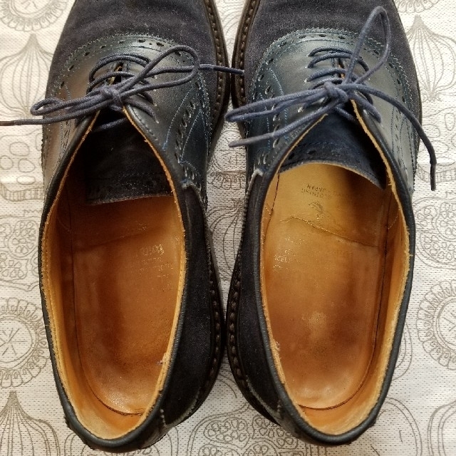 Trickers(トリッカーズ)の【H様専用】TRICKER'S/トリッカーズ　サドルシューズ　スエード メンズの靴/シューズ(ドレス/ビジネス)の商品写真