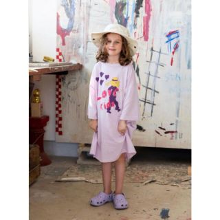 コドモビームス(こどもビームス)の【新品未使用】LOVE KIDS OVERSIZE DRESS(ワンピース)