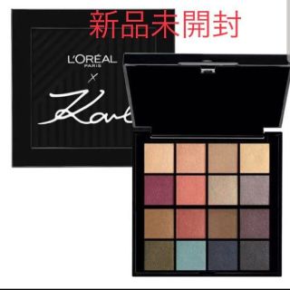 ロレアルパリ(L'Oreal Paris)の【新品】ロレアルパリ　カール　ラガーフェルド　アイシャドウパレット 01(アイシャドウ)