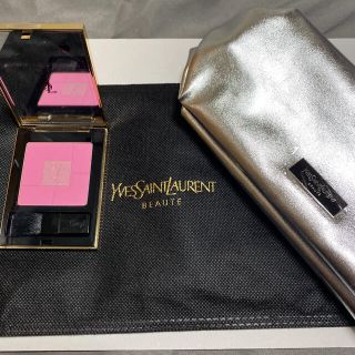 イヴサンローランボーテ(Yves Saint Laurent Beaute)のYSL チーク＆ポーチ　セット(チーク)