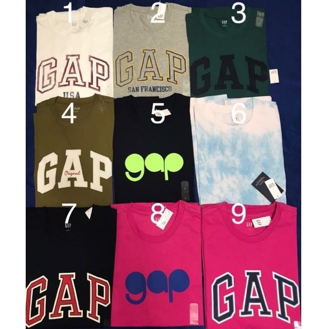 GAP(ギャップ)の【新品未使用タグ付き正規品 10枚セット】GAP　Tシャツ メンズのトップス(Tシャツ/カットソー(半袖/袖なし))の商品写真
