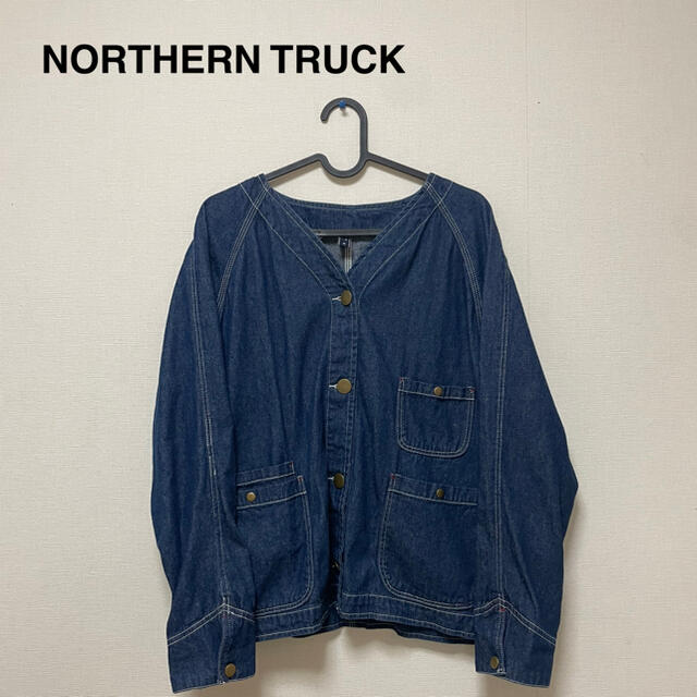 NORTHERN TRUCK(ノーザントラック)のデニムジャケット レディースのジャケット/アウター(Gジャン/デニムジャケット)の商品写真