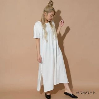 ゴージ(GORGE)のジュリ様専用  ANAP＆GORGE  配色ステッチワンピース(ロングワンピース/マキシワンピース)