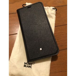 【新品】モンブラン iPhoneXSケース サルトリアル ブラック