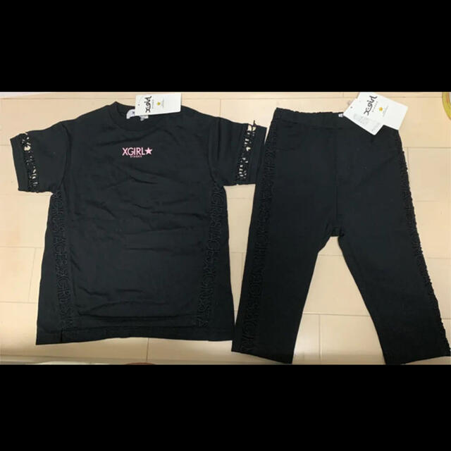 エックスガール XGIRLSTAGES Tシャツ パンツ セットアップ 80cmベビー服(~85cm)