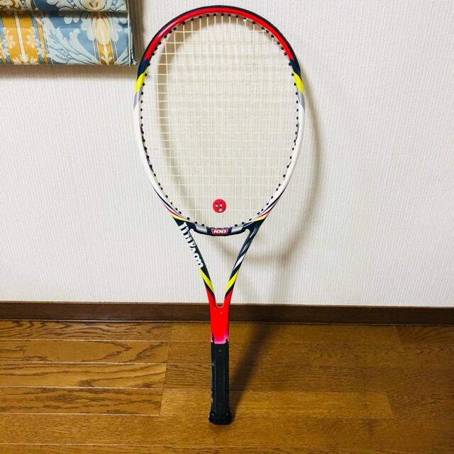 ウィルソン　テニスラケット　BLXスティーム100硬式テニスラケットモデル
