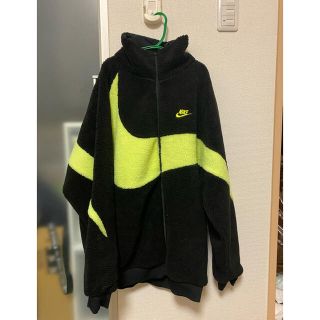 ナイキ(NIKE)のNIKE swoosh ジャケット 黄色 イエロー XL(ナイロンジャケット)