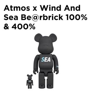 メディコムトイ(MEDICOM TOY)のBE@RBRICK atmos WIND AND SEA 100% & 400%(フィギュア)