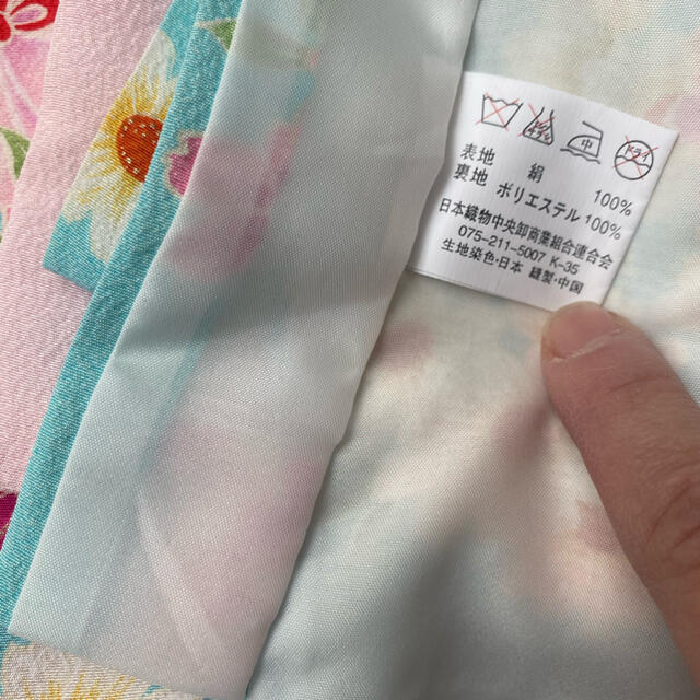 七五三　3歳女の子　被布着物セット キッズ/ベビー/マタニティのキッズ服女の子用(90cm~)(和服/着物)の商品写真