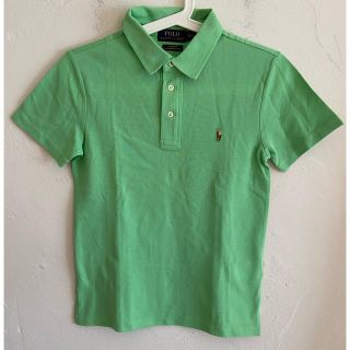 ポロラルフローレン(POLO RALPH LAUREN)のRALPH LAUREN ラルフローレン ポロシャツ グリーン M(10-12)(Tシャツ/カットソー)