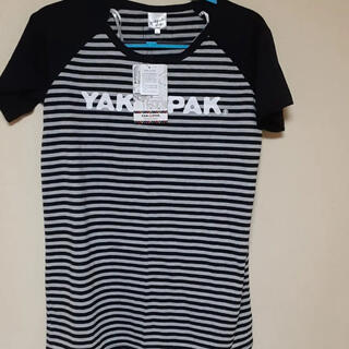 ヤックパック(YAK PAK)のワンコインセール！ YAKPAK ボーダーTシャツ　L(Tシャツ(半袖/袖なし))