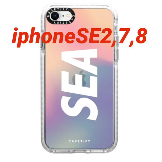 SEA(シー)のwind and sea casetify  iPhone 7 8 SE スマホ/家電/カメラのスマホアクセサリー(iPhoneケース)の商品写真