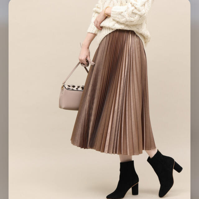 ROPE’(ロペ)のROPE' mademoiselle  プリーツスカート レディースのスカート(ロングスカート)の商品写真