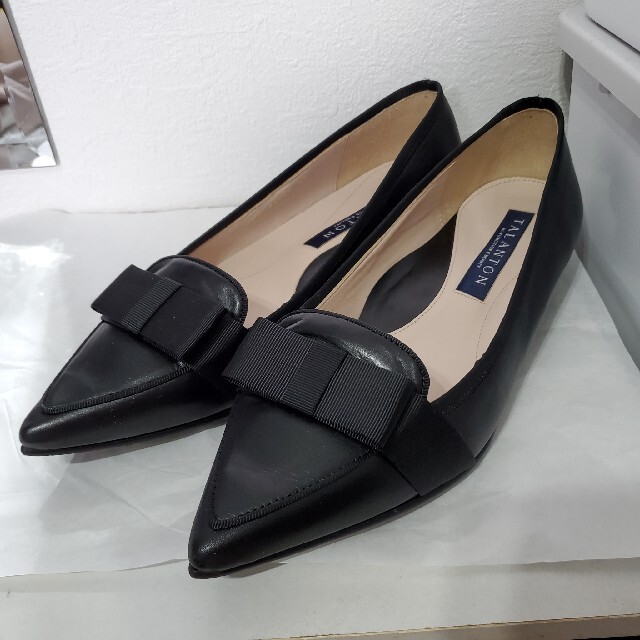 DIANA(ダイアナ)の《S様専用》タロントbyダイアナ　黒パンプス24センチ レディースの靴/シューズ(ハイヒール/パンプス)の商品写真