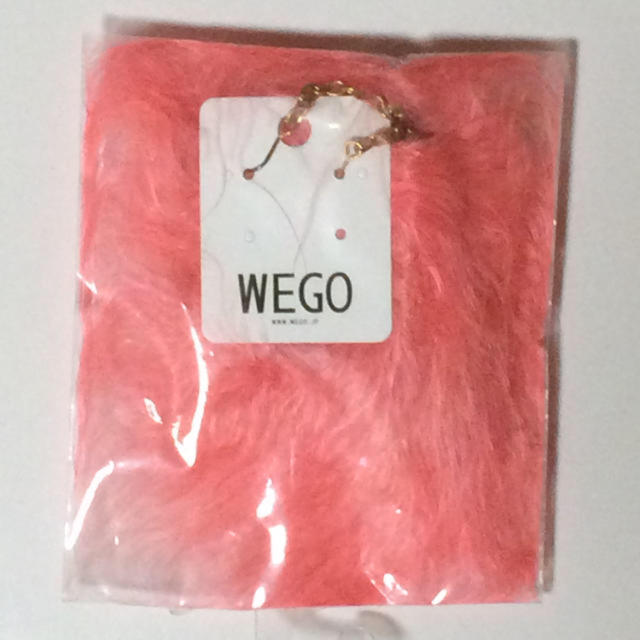 WEGO(ウィゴー)のWEGO ファーリングピアス ピンク レディースのアクセサリー(ピアス)の商品写真