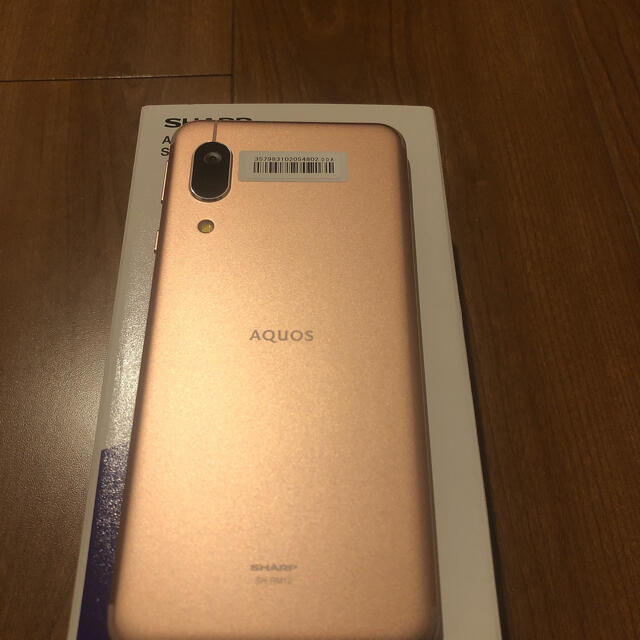 【作動確認のみ使用】:AQUOS sense3 lite（ピンクゴールド）