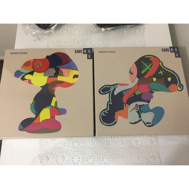 エンタメ/ホビーKAWS NGV パズル セット販売