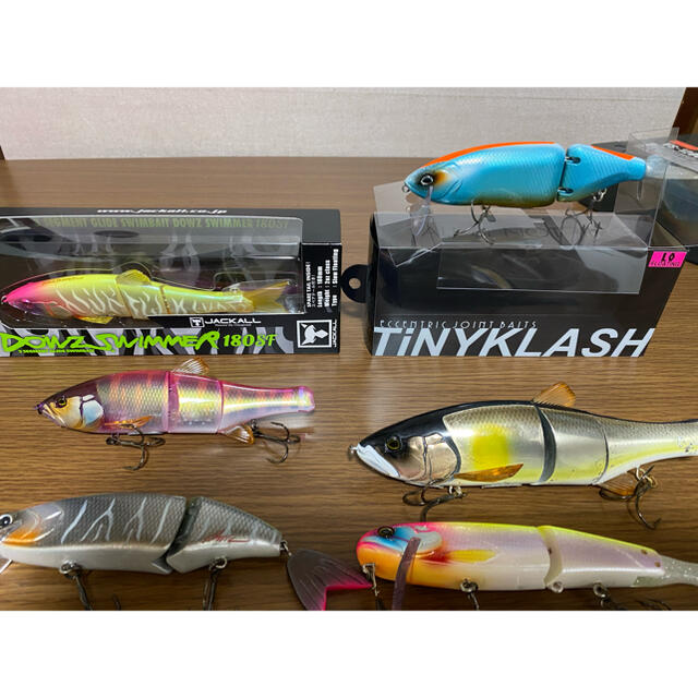 タイニークラッシュ、ダウズスイマー等ビックベイトセット 【有名人