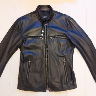 バーバリーブラックレーベル(BURBERRY BLACK LABEL)のライダースジャケット(ライダースジャケット)