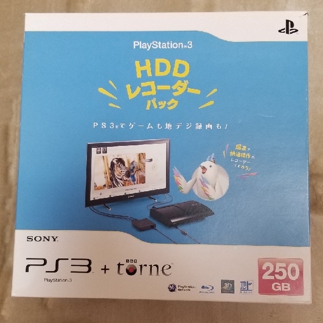 ゲームソフト/ゲーム機本体PS3+torne HDDレコーダーパック