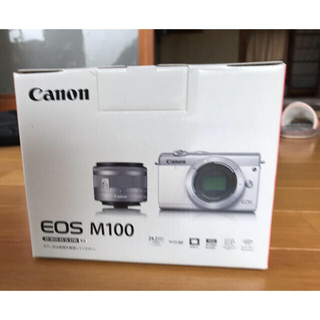 キヤノン(Canon)のキャノン　ミラーレス　EOS 　M100　レンズキット　グレー(ミラーレス一眼)