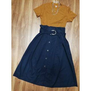 ザラ(ZARA)のZARA✩ハイウエスト スカート✩イエナ プラステ cos アローズ トゥモロー(ひざ丈スカート)