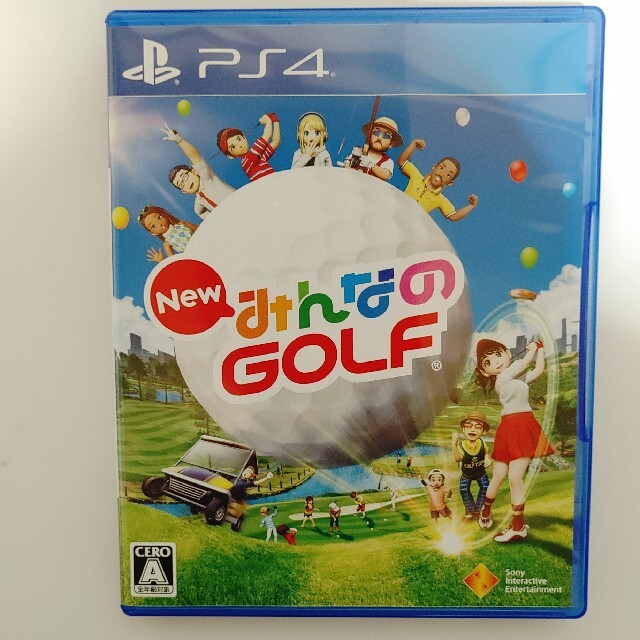 New みんなのGOLF PS4 エンタメ/ホビーのゲームソフト/ゲーム機本体(家庭用ゲームソフト)の商品写真