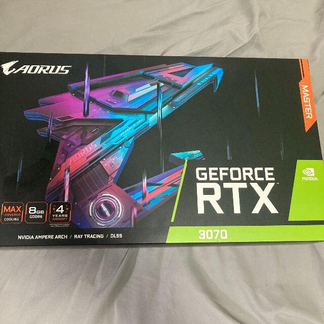 PCパーツ GIGABYTE RTX3070 GV-N3070AORUS M-8GD