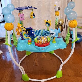 フィッシャープライス(Fisher-Price)の【9000円】☆美品☆　ディズニー　ファインディング・ニモ　ジャンパルー(ベビージム)