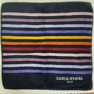 ソニアリキエル(SONIA RYKIEL)のハンドタオル【SONIA RYKIEL】ソニアリキエル(ハンカチ)