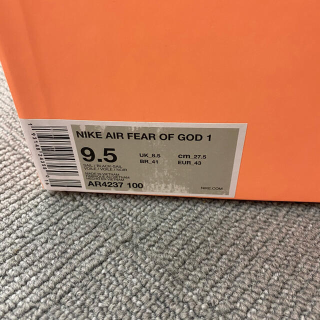 ブランド FEAR GOD - NIKE fear of god 1 27.5cmの通販 by caesar's shop|フィアオブゴッドならラクマ OF スニーカー - journals.researchsynergypress.com