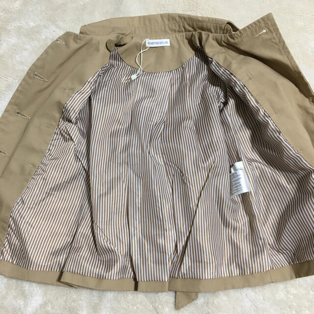 しまむら(シマムラ)のトレンチコート　ジャケット　バースデイ　mamaraku キッズ/ベビー/マタニティのキッズ服女の子用(90cm~)(ジャケット/上着)の商品写真