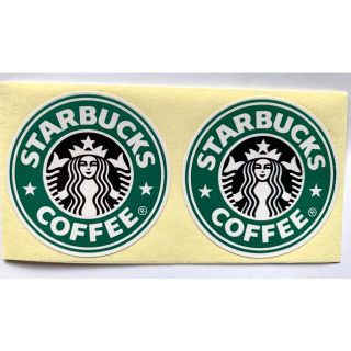 スターバックスコーヒー(Starbucks Coffee)のスターバックス　ステッカー　ラベル　シール　2枚(ノベルティグッズ)
