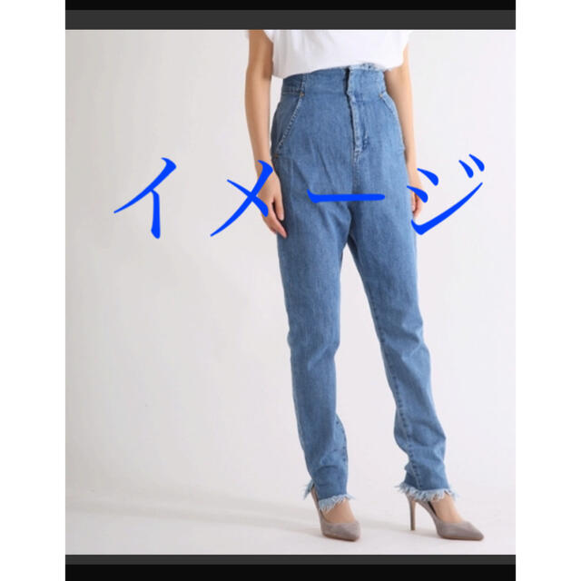 mame(マメ)の【お直しあり】mameマメHigh-Waist Jeans 15AW レディースのパンツ(デニム/ジーンズ)の商品写真