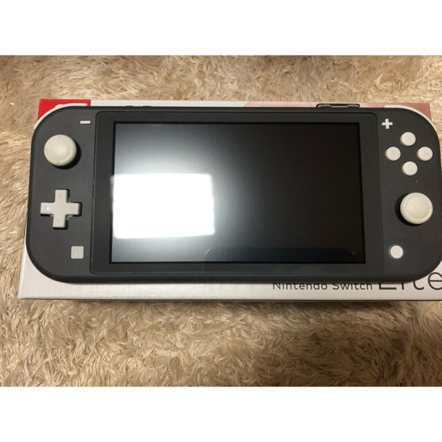 Nintendo Switch light 本体　グレー　保証つき