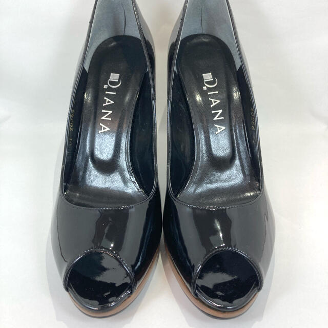 DIANA(ダイアナ)の【美品】 ダイアナ 23cm パンプス ブラック レディースの靴/シューズ(ハイヒール/パンプス)の商品写真