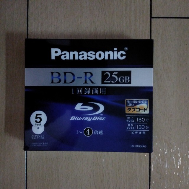 Panasonic(パナソニック)のPanasonicBD-R25GB エンタメ/ホビーのDVD/ブルーレイ(その他)の商品写真