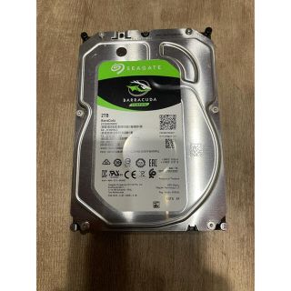 Seagate BarraCuda 3.5" 2TB 内蔵ハードディスク HDD(PCパーツ)