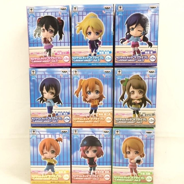 ラブライブ! μ's ちびきゅんキャラセット ラブライブ! μ's ちびきゅんキャラセット