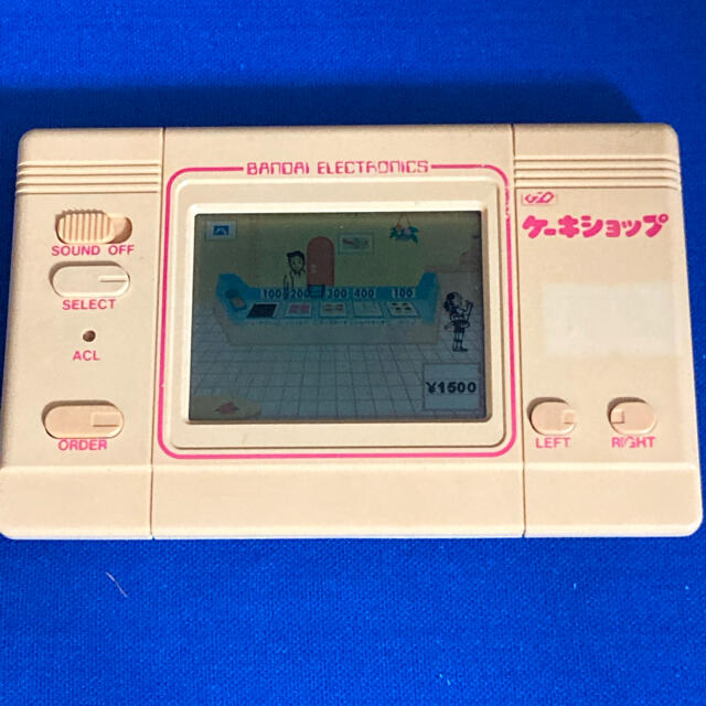 BANDAI(バンダイ)のバンダイ　ゲームウオッチ  ケーキショップ エンタメ/ホビーのゲームソフト/ゲーム機本体(携帯用ゲーム機本体)の商品写真