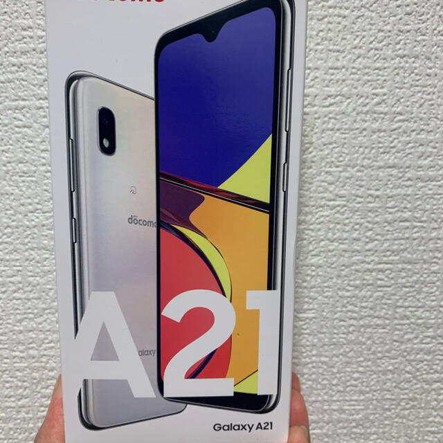 GALAXY A21 白 - スマートフォン本体