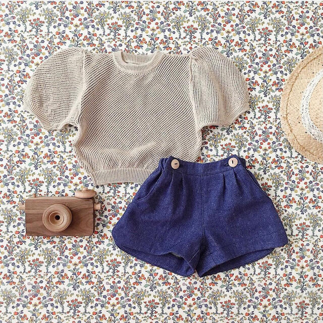 Caramel baby&child (キャラメルベビー&チャイルド)の(yop様専用)soor ploom ニット 4-5y キッズ/ベビー/マタニティのキッズ服女の子用(90cm~)(ニット)の商品写真