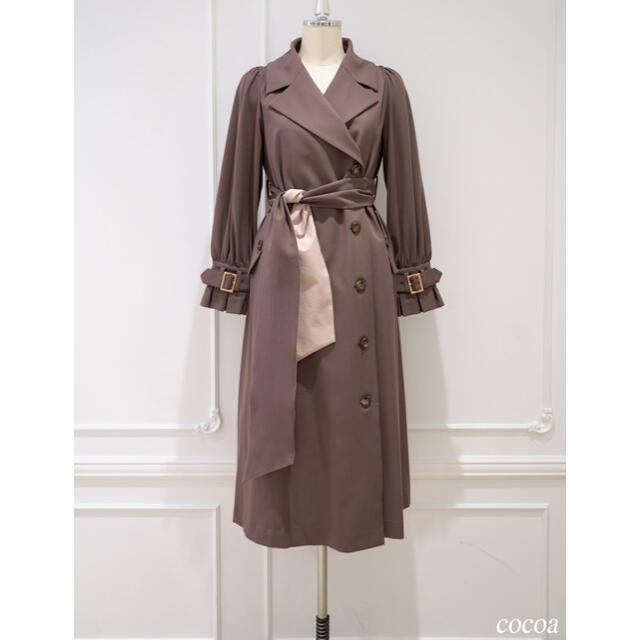 【新品】Herlipto Belted Dress Trench Coat