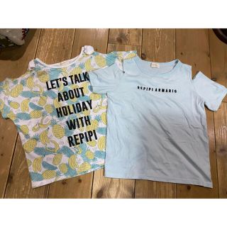 レピピアルマリオ(repipi armario)のレピピアルマリオTシャツ2枚セット(Tシャツ(半袖/袖なし))