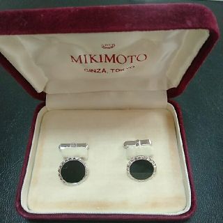 ミキモト(MIKIMOTO)の未使用に近い　ミキモト　カフリンクス　カフス　シルバー(カフリンクス)